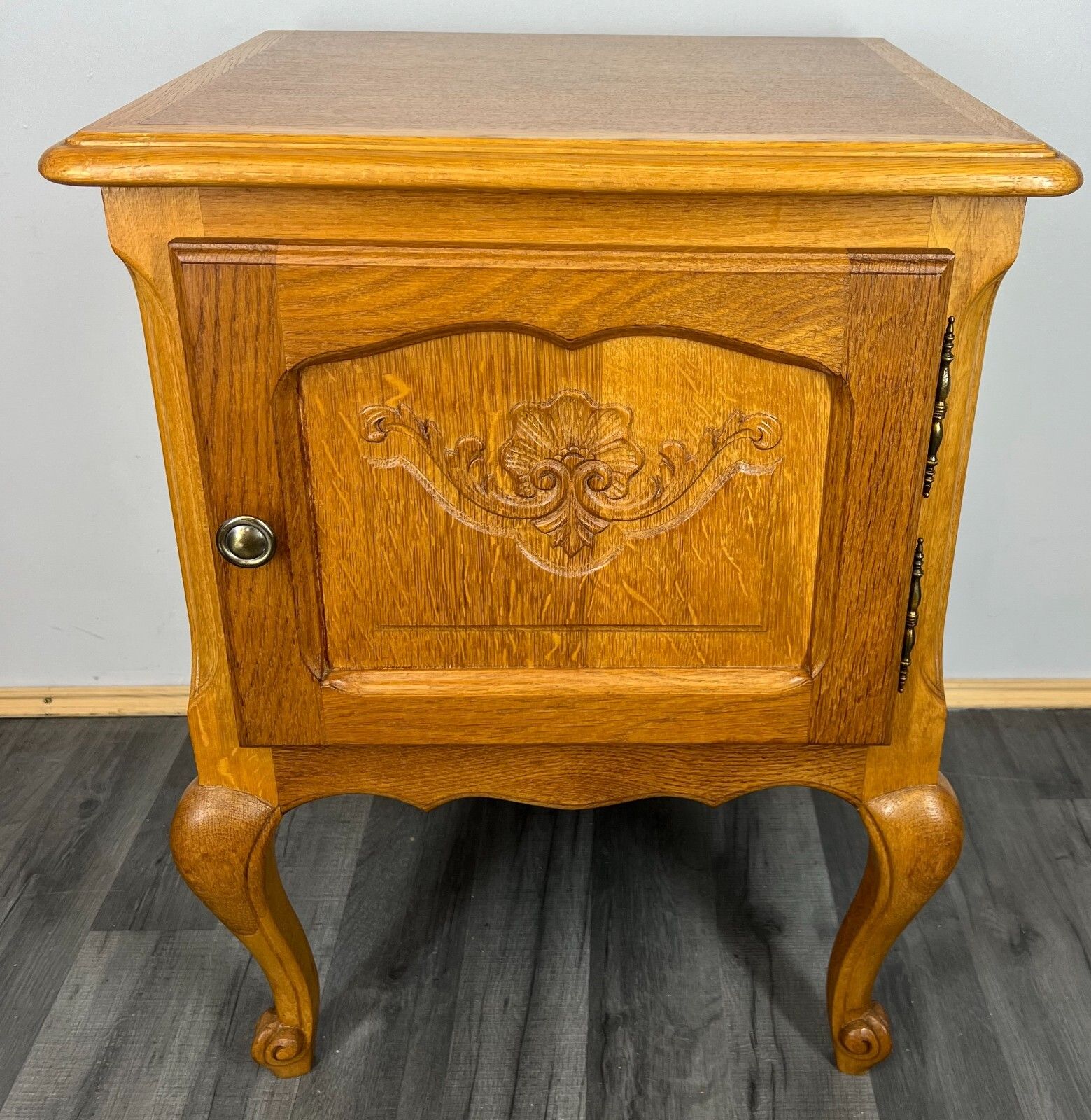 Pair Of Bedside Tables Vintage French Louis XVI Style Cabinets Storage Lot 2869 photo for sale