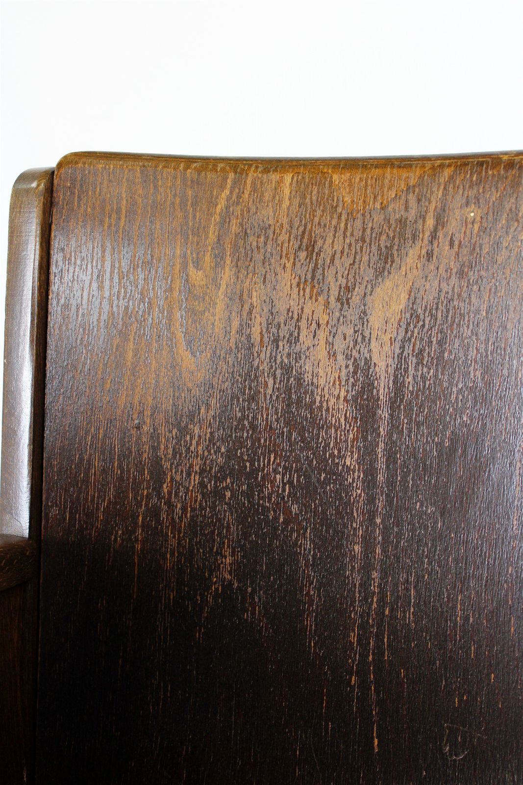 Vintage Cinema Chair Ton (Thonet), 1940s Czech, Wooden Theatre Seat photo for sale