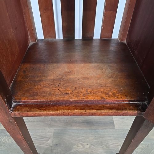 240.0 Antique Bedside Cabinet Pot Cupboard Table Edwardian Waring & Gillows Mahogany photo