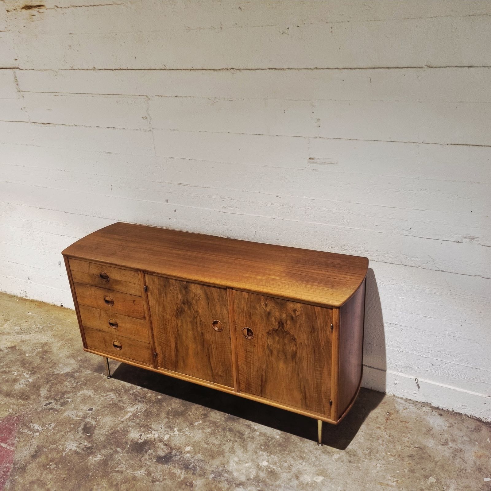Walnut Sideboard 1950s – William Watting Modernord | Vintage Design Furniture photo Furniture