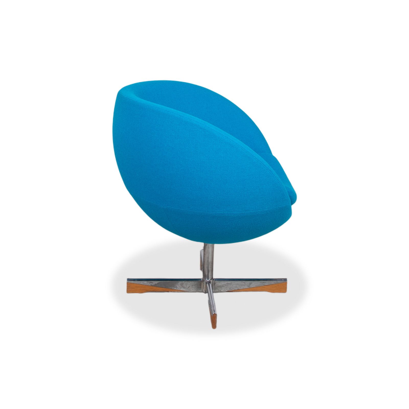 Fauteuil pivotant Varier Planet en tissu bleu clair turquoise photo buy