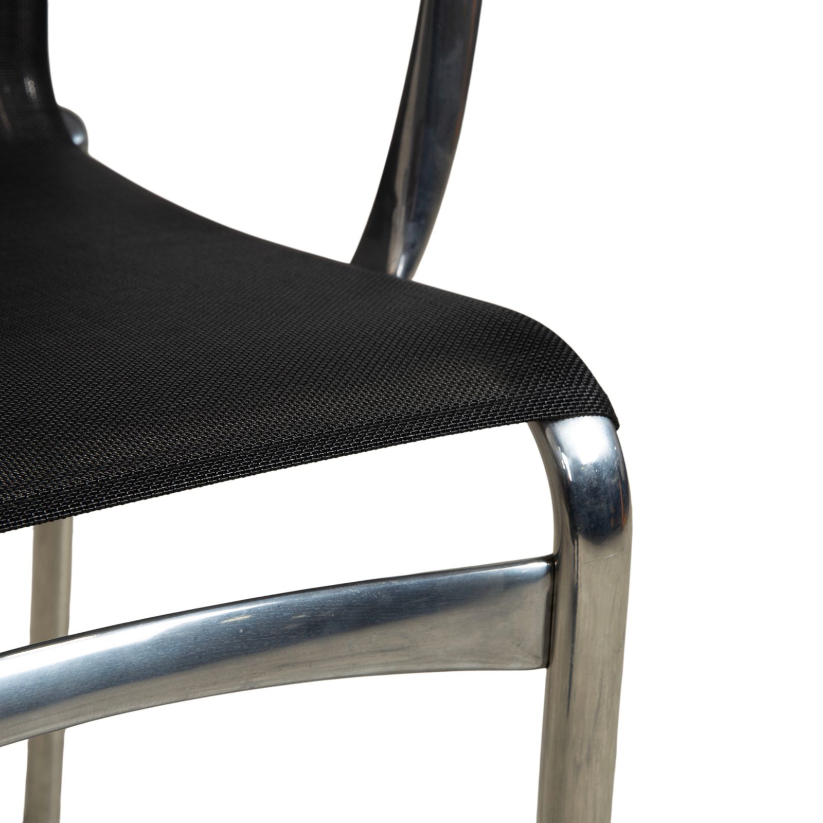 Lot de 6 chaises Alias Bigframe 44 / 440, maille, avec accoudoirs, par Alberto Meda photo Mobilier