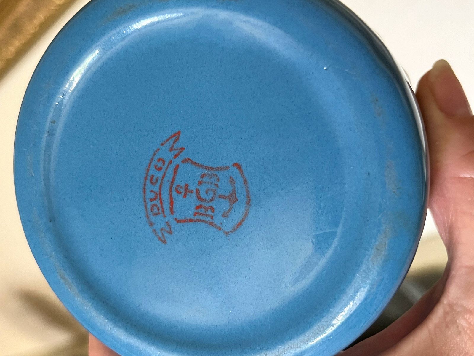 6 boîtes de cuisine d'époque en émail français, Duco Bgb photo for sale