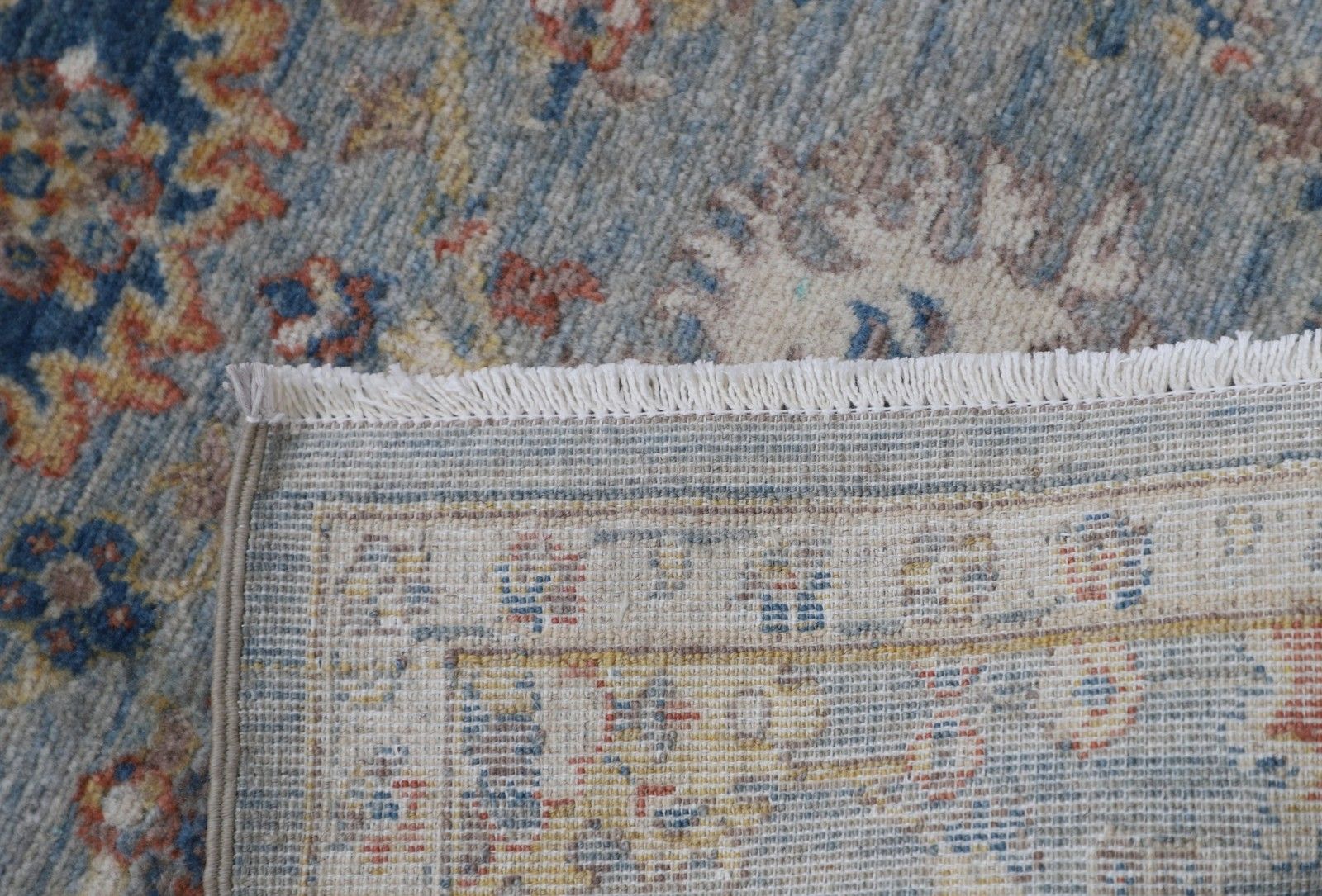 2'5"X3'11" Eigentijds Turks vloerkleed, 100% wol, floraal Oushak-accent photo 277.0