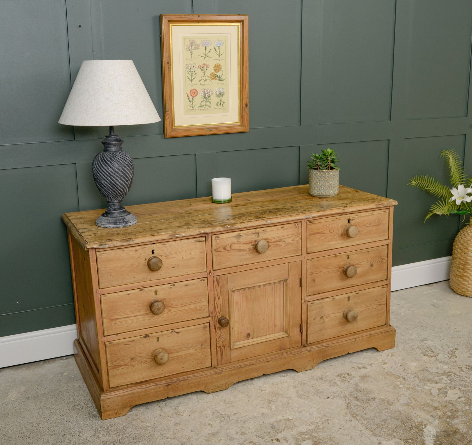 Victorian Pine Sideboard photo Furniture