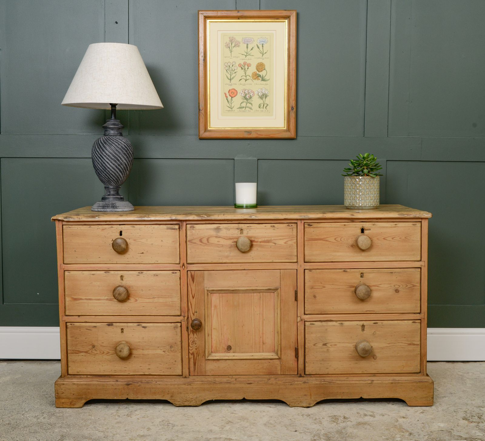 Victorian Pine Sideboard