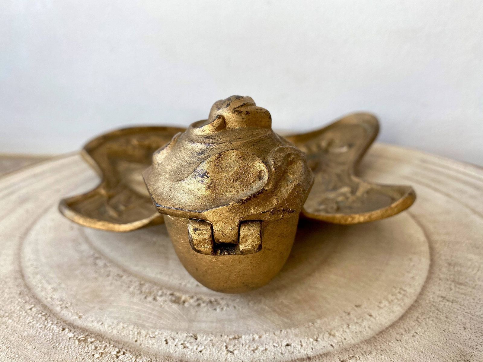 Antique French Art Nouveau Inkwell photo 139.0