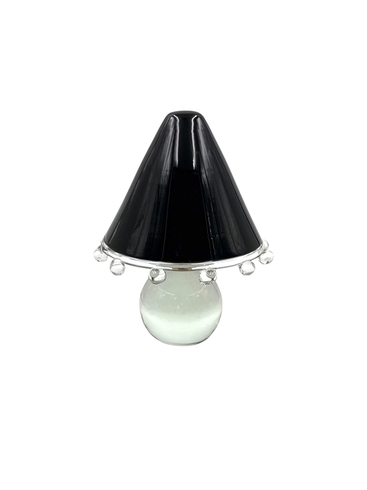 photo furniture Murano Glass Table Lamp Mod. Budur, Roberto Pamio, Leucos Italy, 1970s