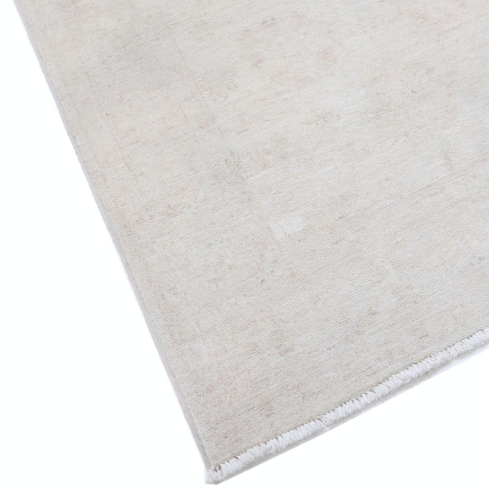 Tapis d'appoint traditionnel noué à la main, 82 x 122 cm. Tapis turc beige. Laine pure photo vinterior