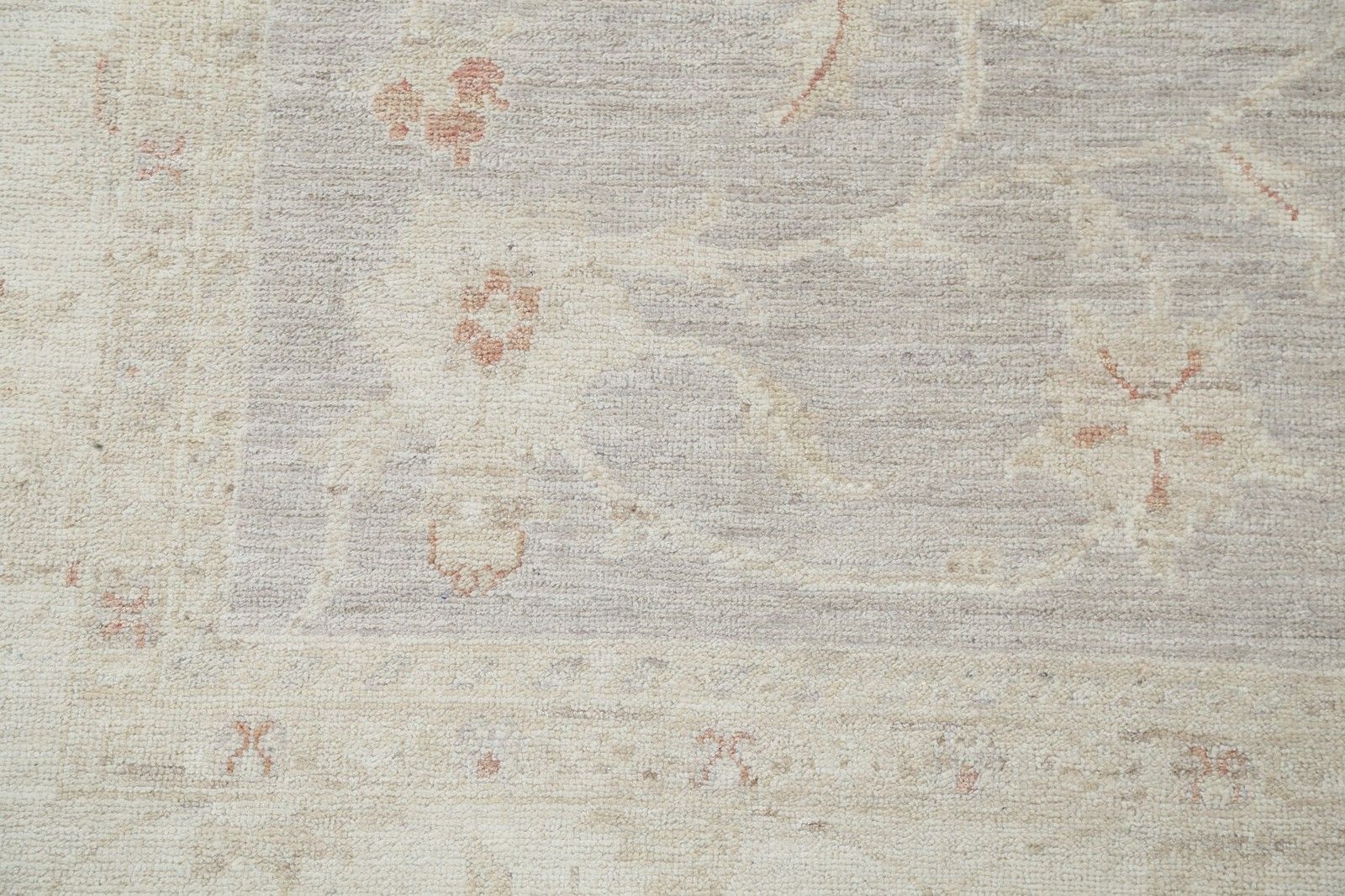 5.5x8.2 Ft 100% Wool Hand Knotted Floral Turkish Area Rug For Living Room photo vinterior