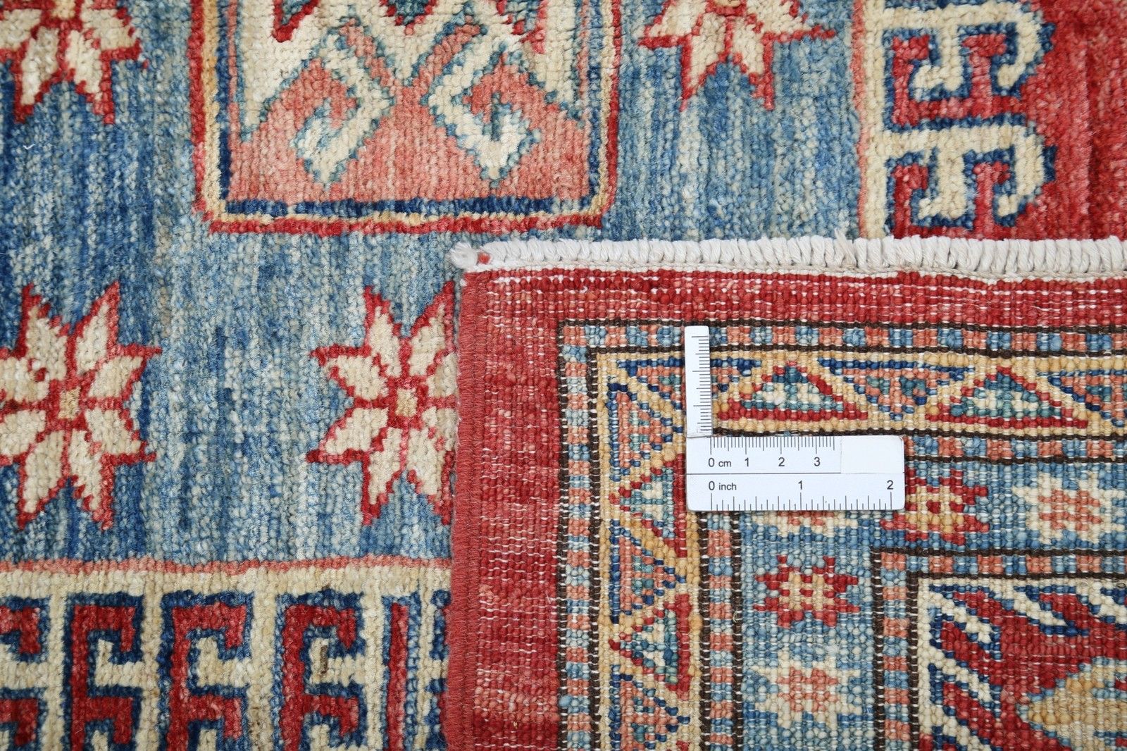 5.7x8 Ft Hand Knotted Tribal Area Rug For Living Room Decor. 100% Wool photo buy