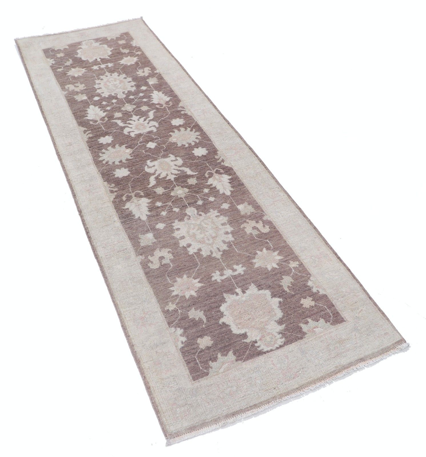 2.6x8 Ft Floral Hallway Runner. Kitchen Runner Rug. Handknotted Corridor Rug photo furniture