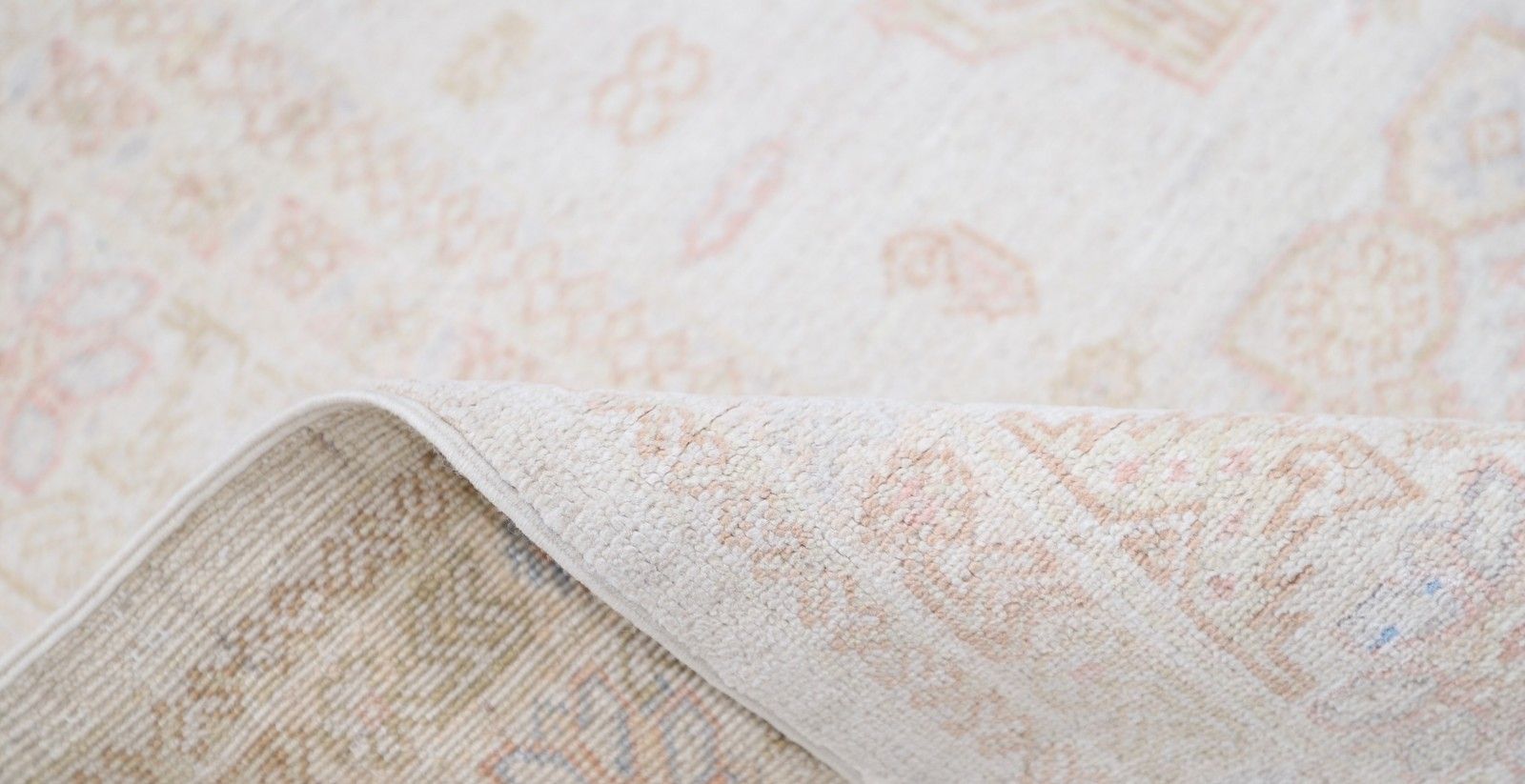 4,8 x 6,8 ft Handgeknoopt Turks Wollen Vloerkleed voor Woon- en Eetkamer photo Textiel