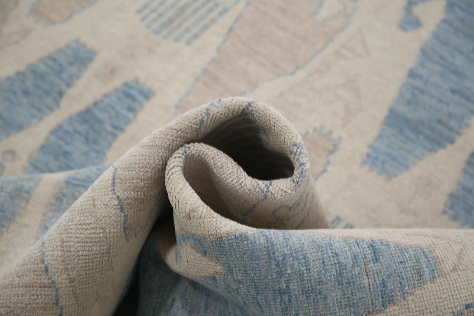 Tapis noué main, grand format 2,60 x 3,64 m, pour salon. 100 % laine photo vinterior