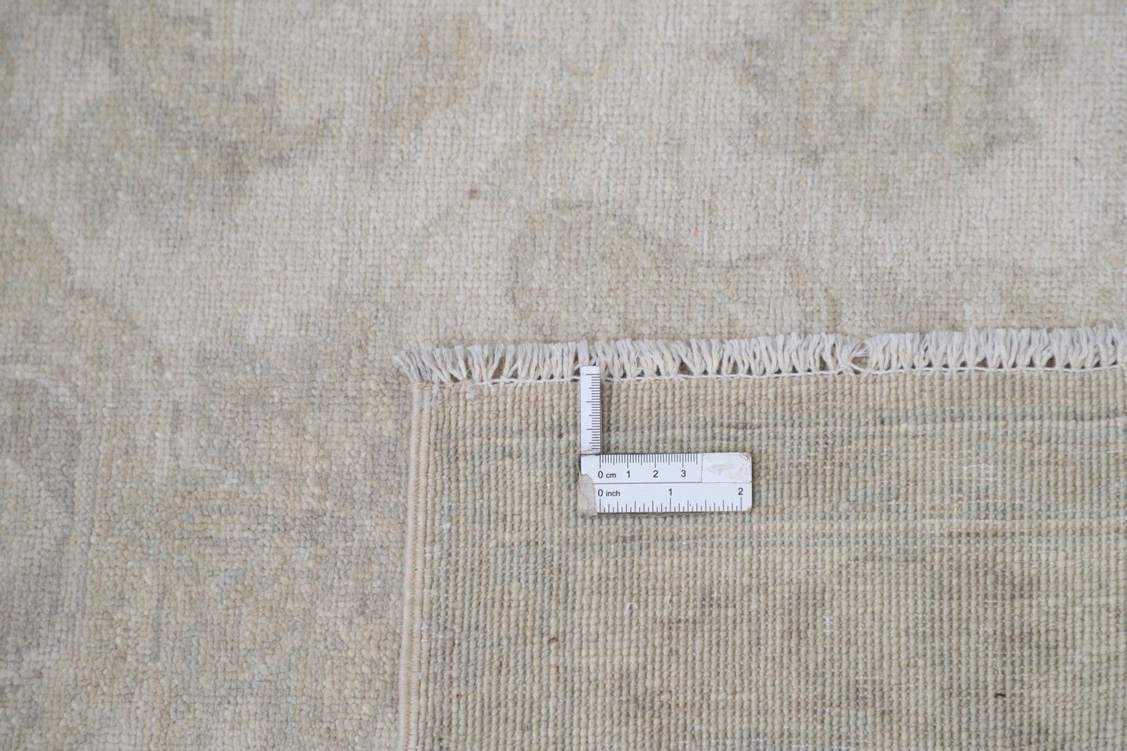3x5 Ft Hand Knotted Small Turkish Wool Rug. Beige Accent Rug With Floral Design photo 752.0