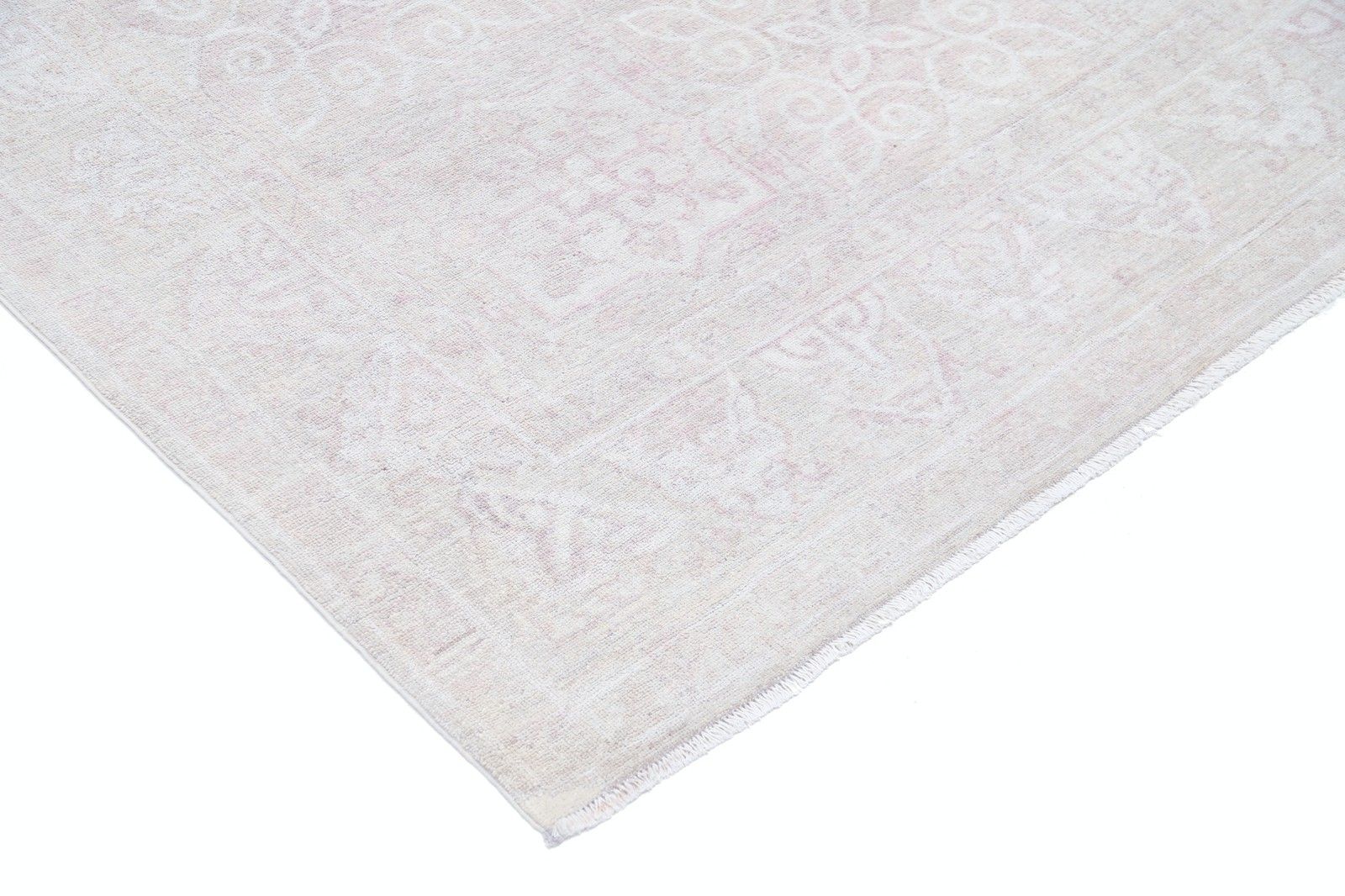8.8x11.8 Ft Hand Knotted Soft Toned Large Area Rug. 100% Wool Living Room Carpet photo 5373.0