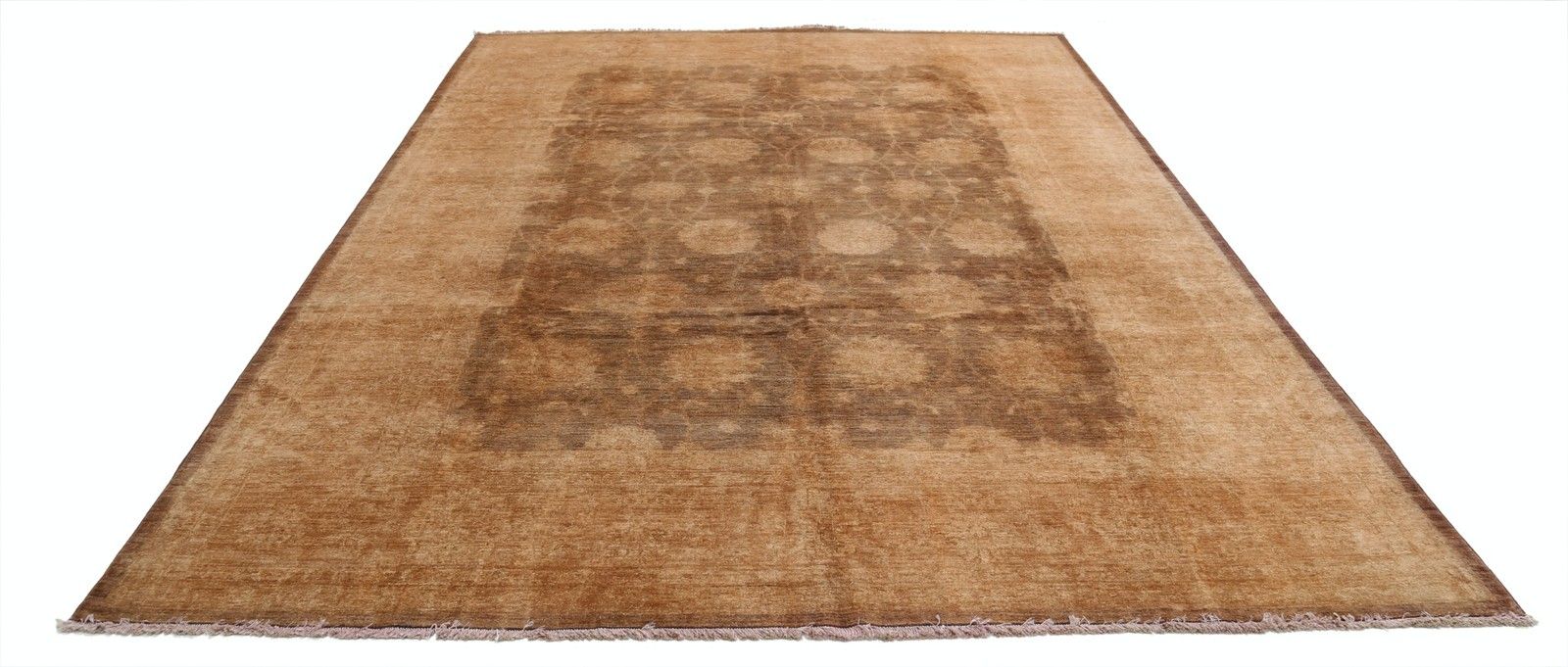 2,47 x 3,33 m Handgeknoopt Groot Wollen Vloerkleed voor de Woonkamer. 100% Wol photo for sale