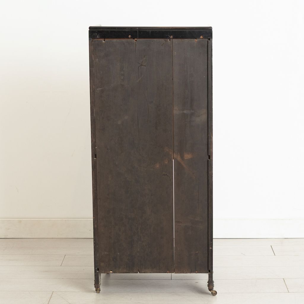 Aesthetic Movement Musician's Cabinet By Henry Ogden & Son, Manchester C.1880 photo Furniture