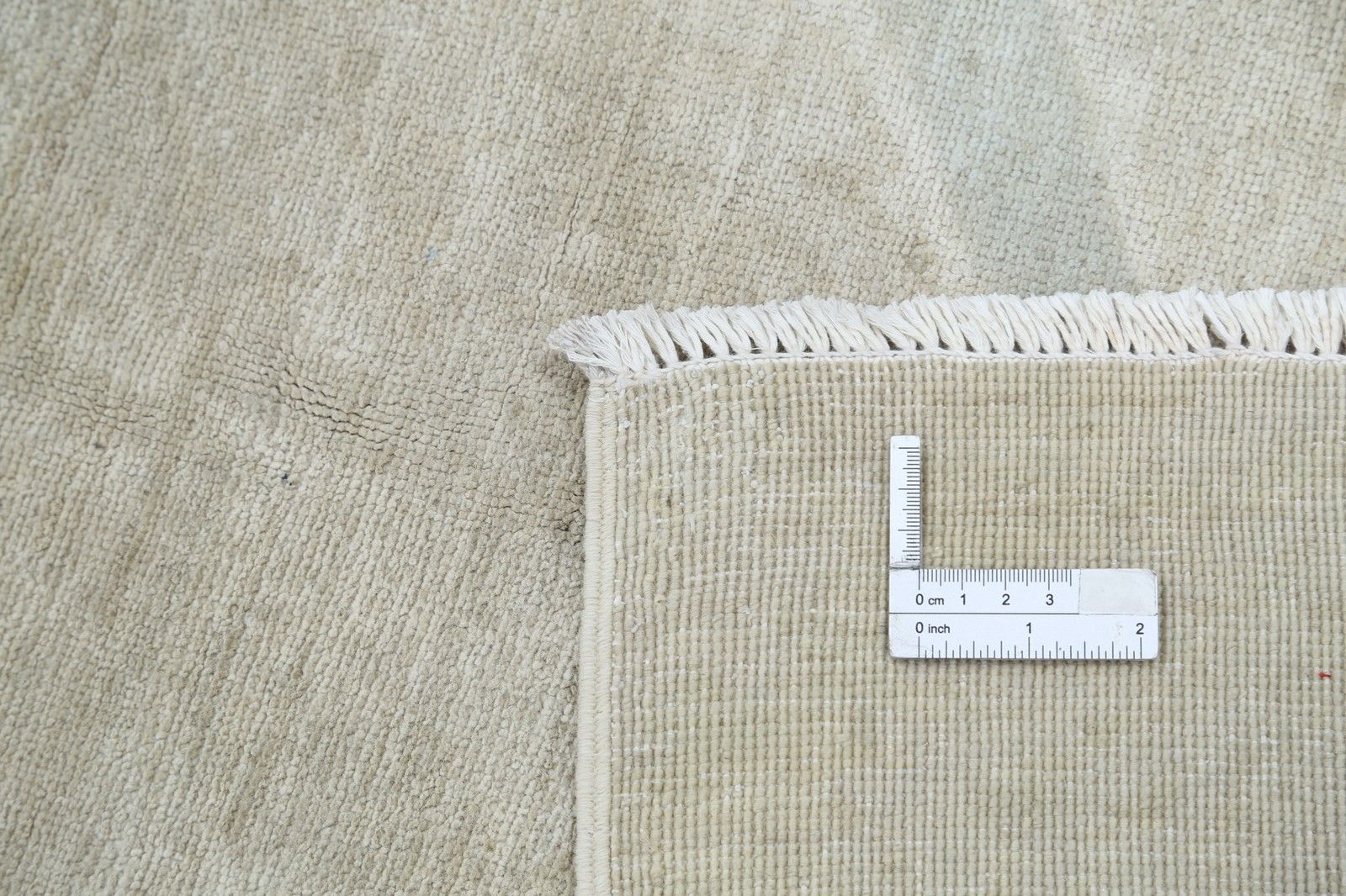 8.7x11.7 Ft Handknotted Beige Large Area Rug For Home Decor. 100% Wool Carpet photo buy