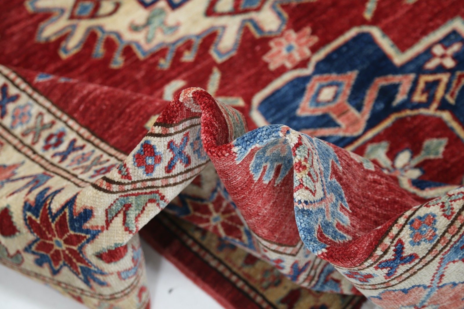 Handgeknoopt Turks vloerkleed, 150 x 201 cm, voor woon- en leefruimtes. 100% wol photo vinterior