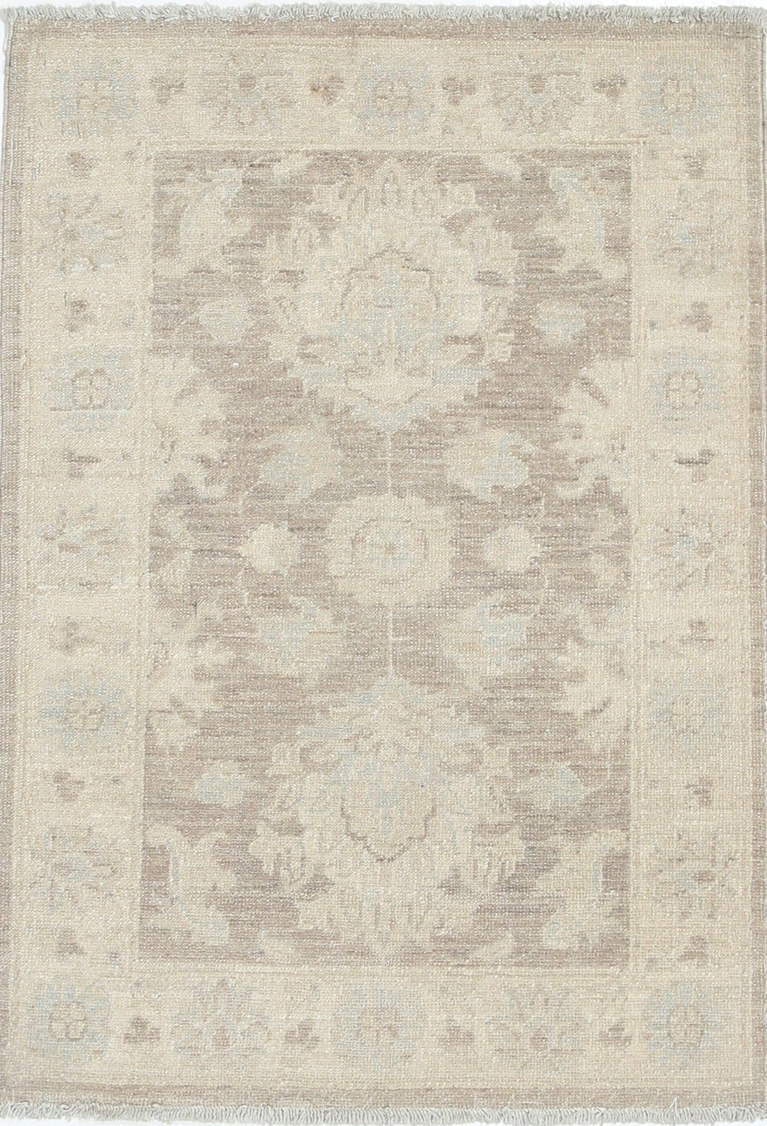 Tapis turc traditionnel noué à la main en laine, 67 x 94 cm