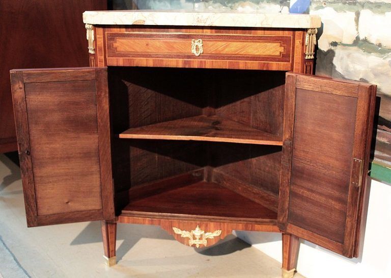 photo for sale Pair Of Encoignures Louis XVI 19th