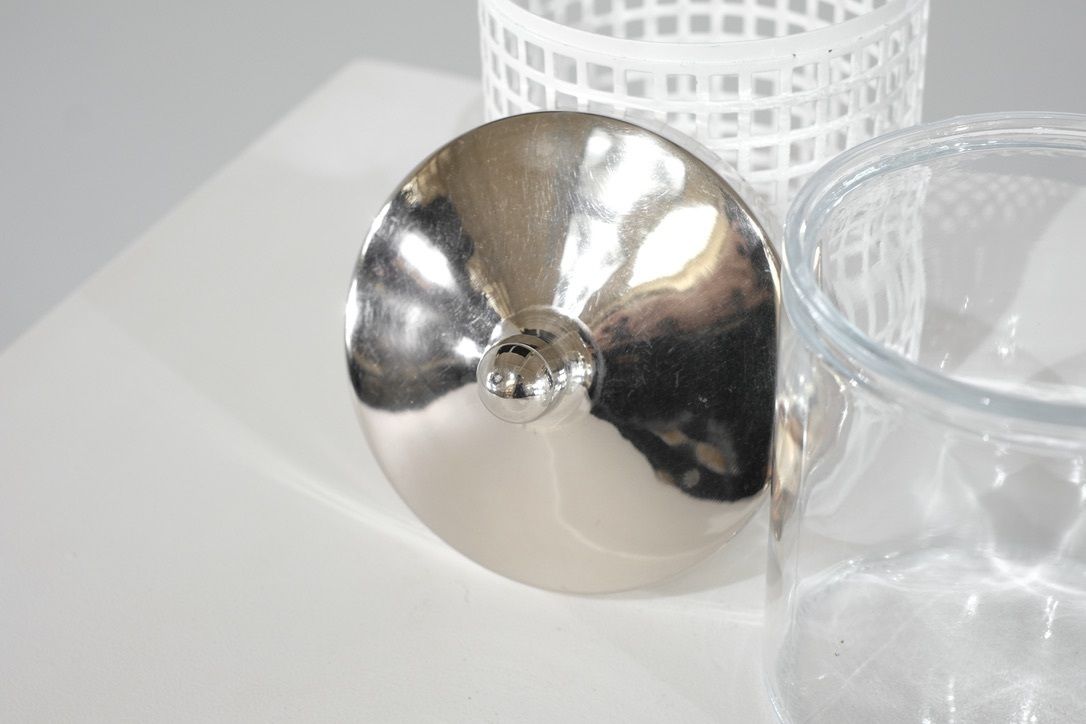 Sucrier By Josef Hoffmann For Bieffeplast, Italy 1980s. photo vinterior
