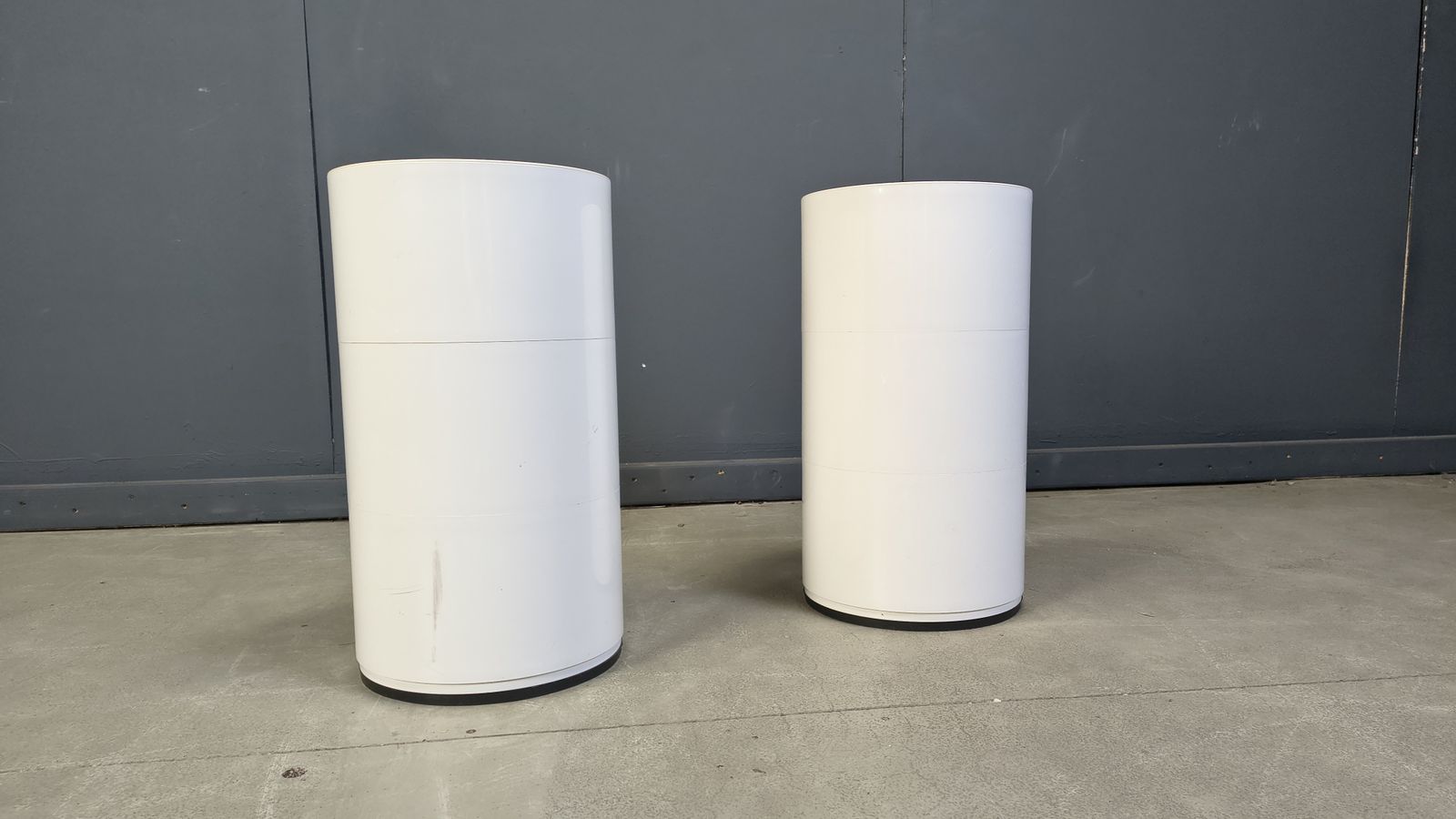 Pair Of Bedside Cabinets By Anna Castelli Ferrieri For Kartell, 1960s photo for sale
