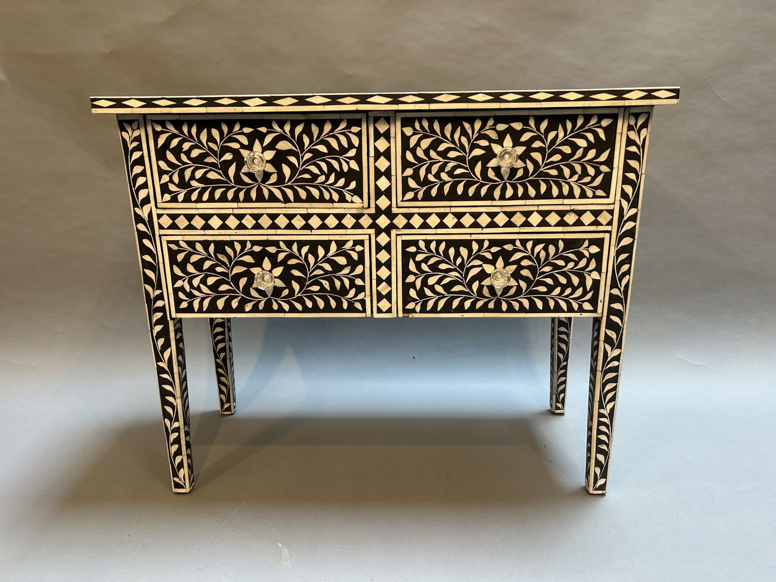 Decorative Inlaid Chest Of Drawers photo Furniture