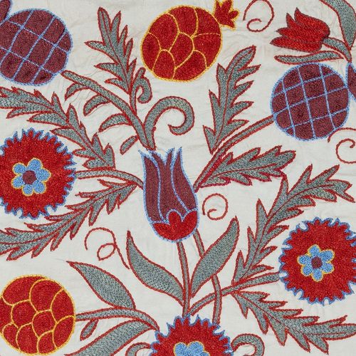 Housse de coussin en coton 19 x 21 po. Housse de coussin artisanale. Coussin en dentelle brodée photo furniture