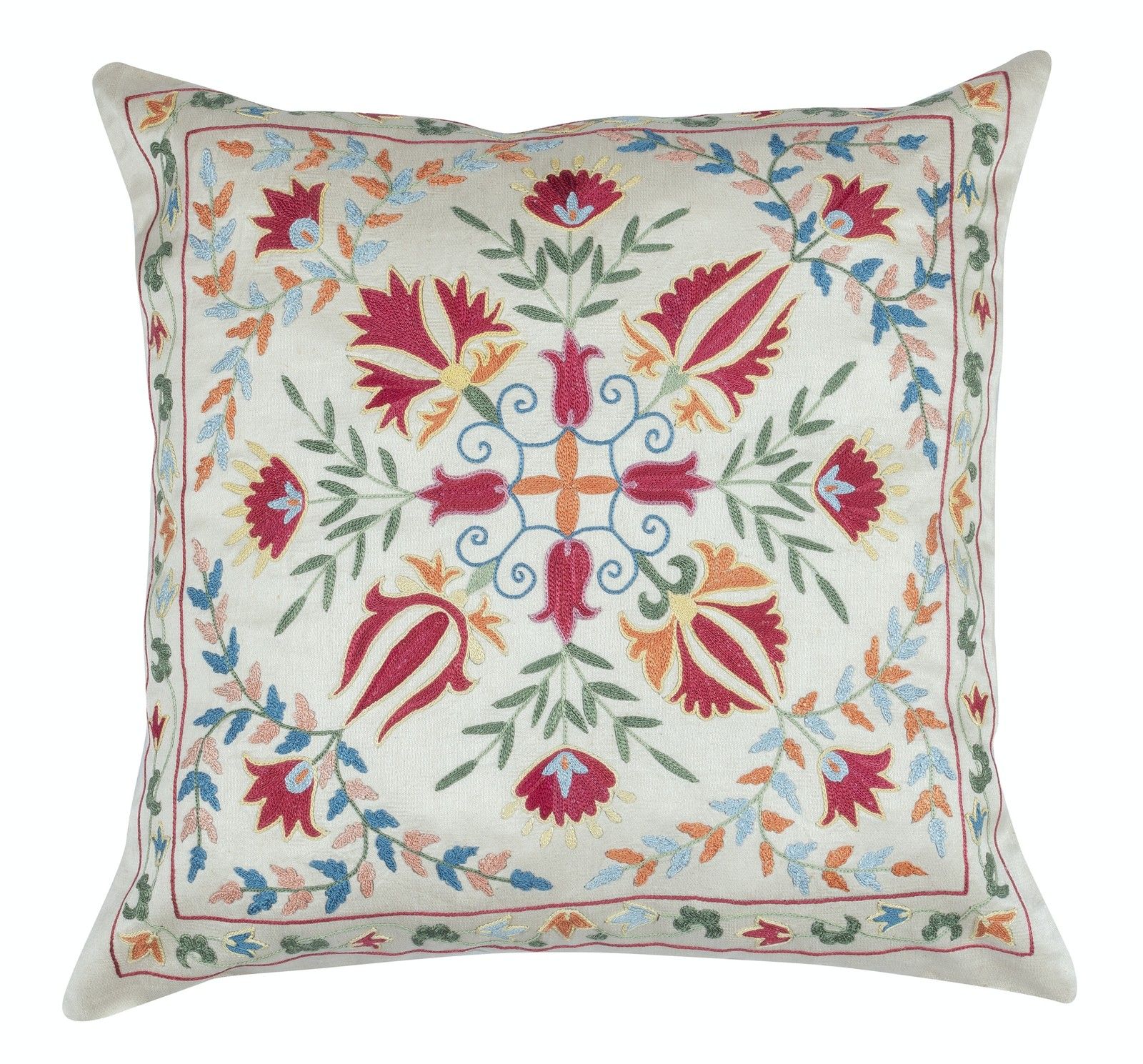 20"X20" Set Of 2 100% Silk Accent Pillow Covers. A Pair Of Cushion Covers photo Textiles