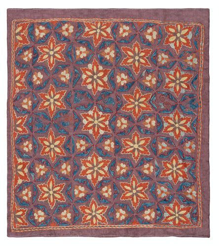 29"X32" All Silk Brand New Wall Hanging, Handmade Wall Art, Embroidered Tapestry