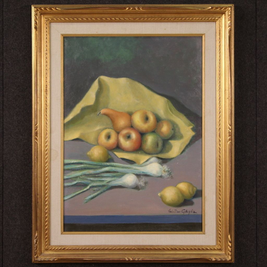Nature morte des années 1940, par Valentino Ghiglia