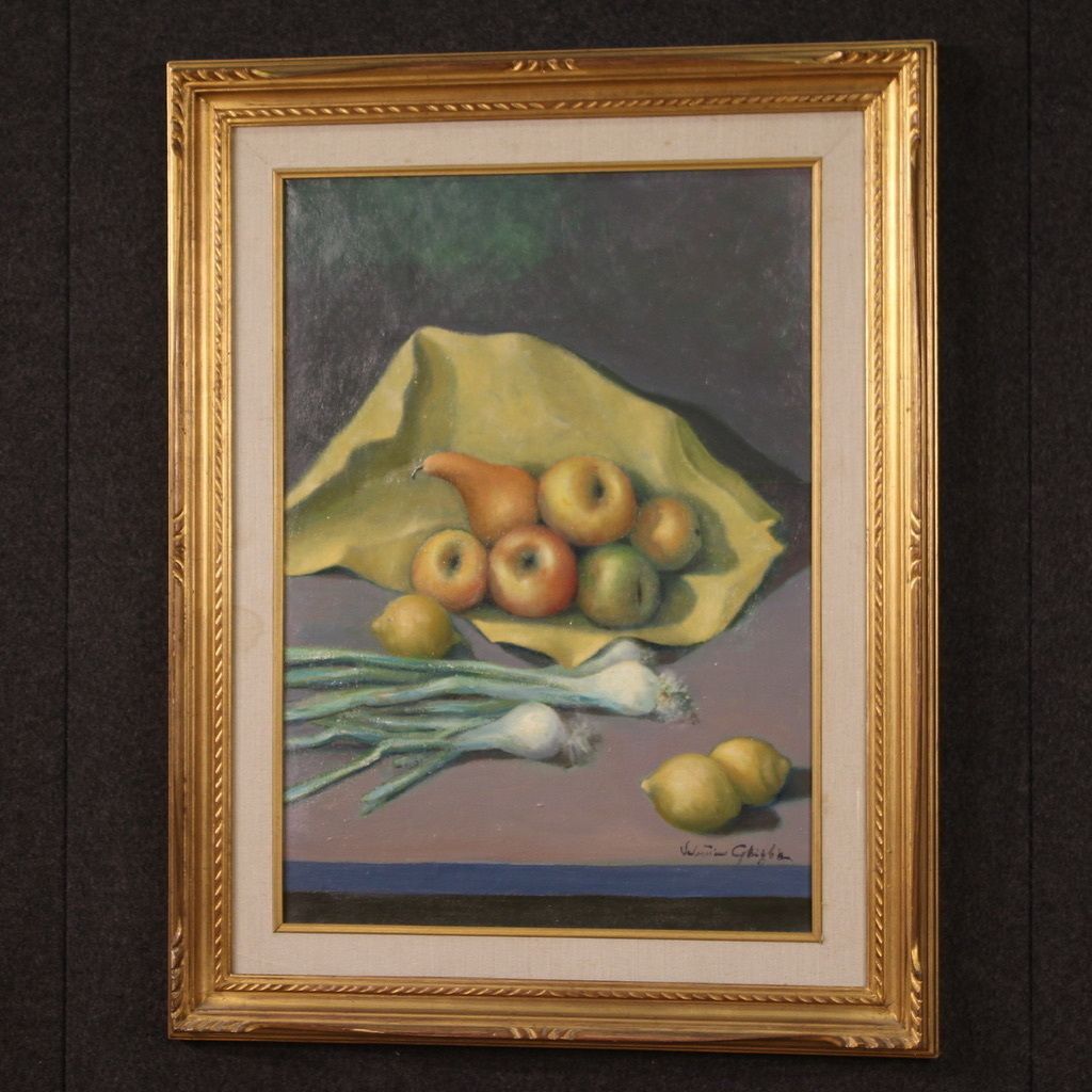 Art Nature morte des années 1940, par Valentino Ghiglia photo