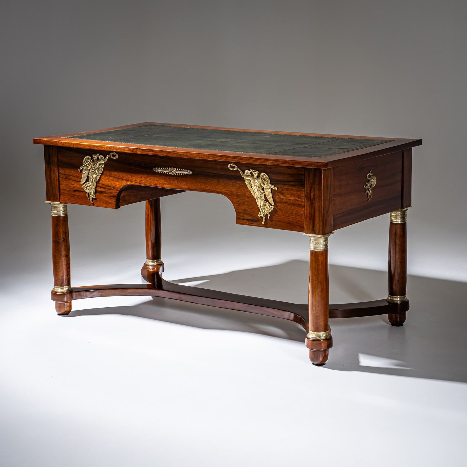 Charles X Style Bureau Plat, France, 19th Century photo vintage