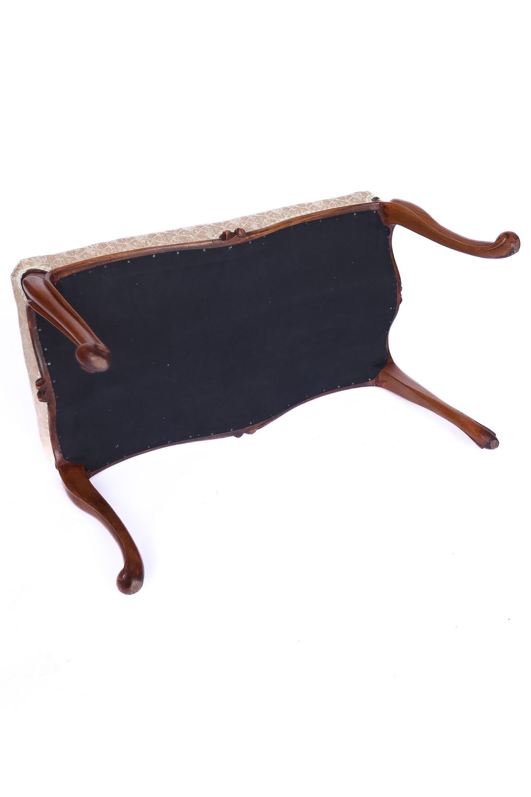 Victorian Walnut & Carved  Window Seat photo vinterior