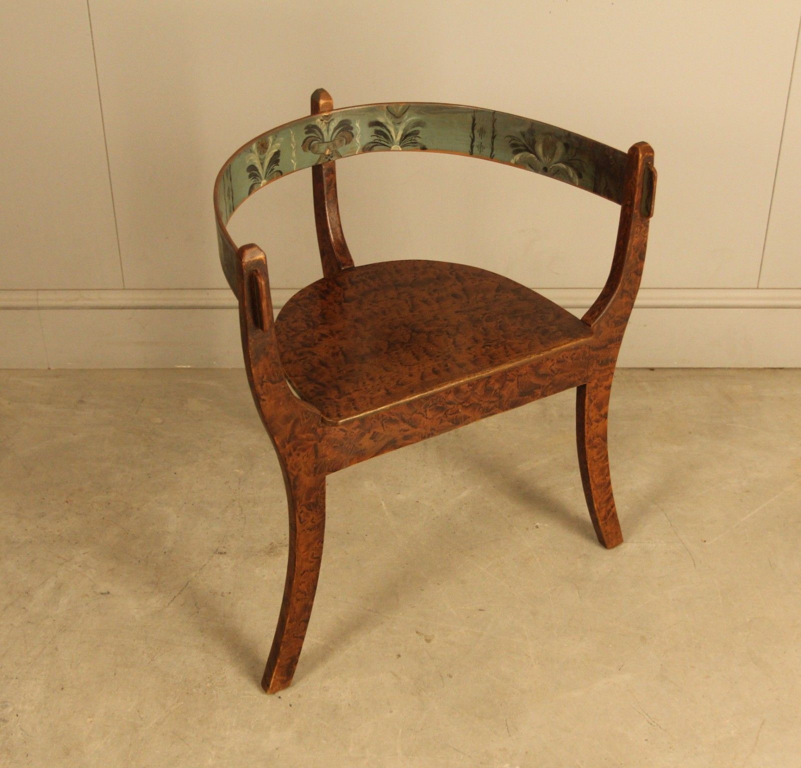 An Early 20th‑Century Norwegian Allmoge Folk‑Art Chair photo furniture