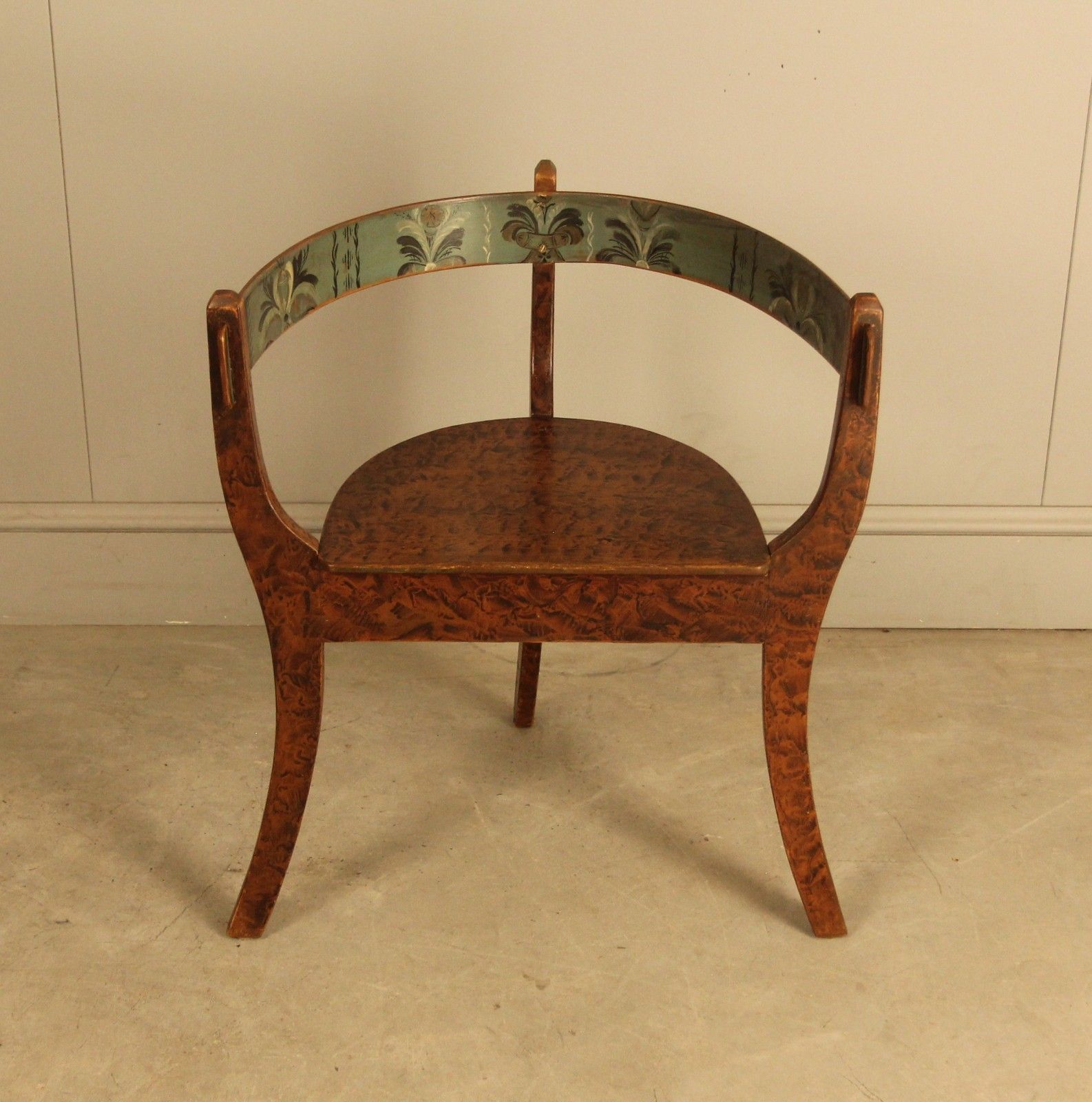 An Early 20th‑Century Norwegian Allmoge Folk‑Art Chair photo Furniture