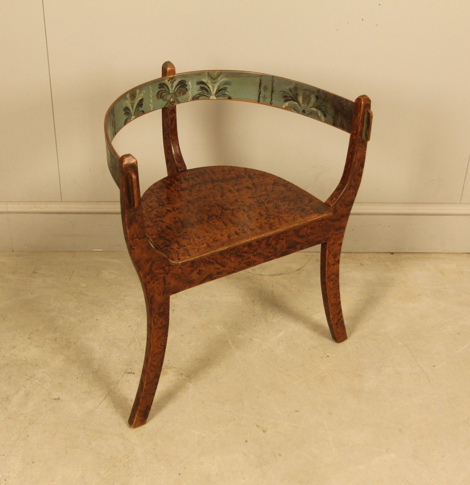 An Early 20th‑Century Norwegian Allmoge Folk‑Art Chair photo buy
