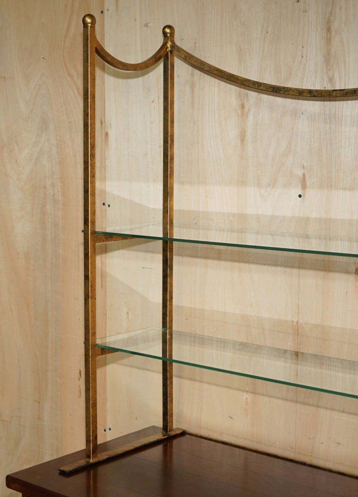 photo furniture Stunning American Mid Century Modern Circa 1960's Mahogany & Brass Dry Bar