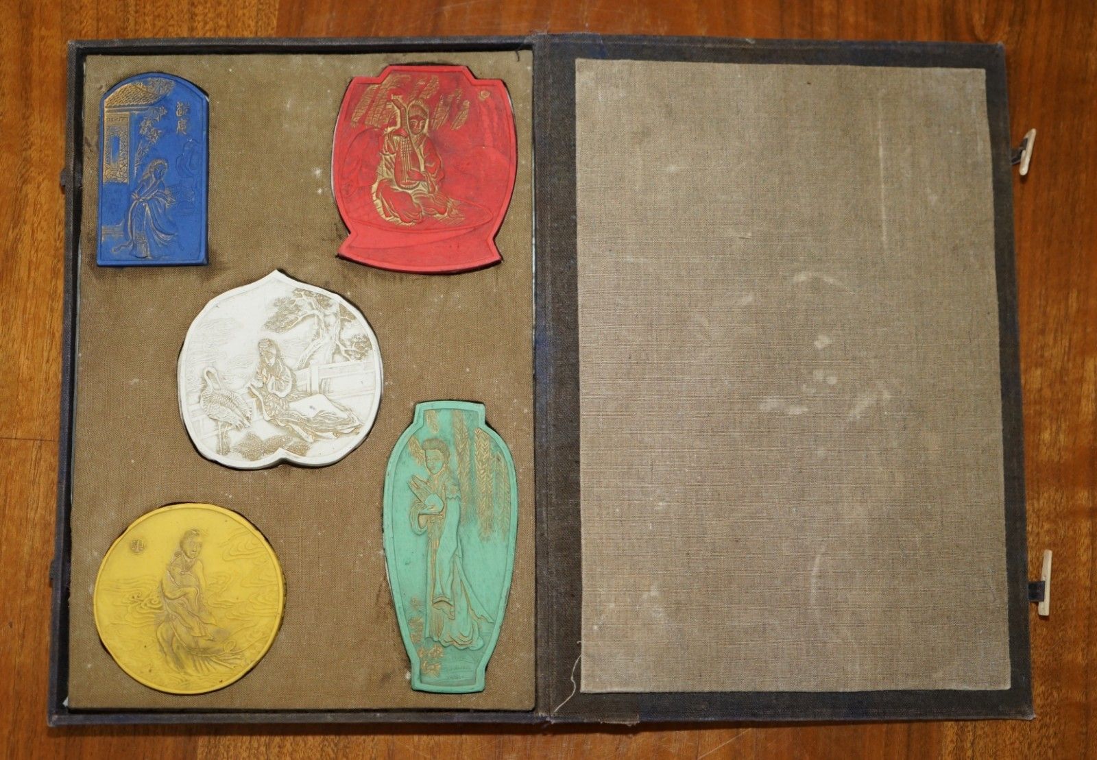 Fine Republic Of China Era (1912 1949) Chinese Ink Cakes Old Hu Kai Wen Workshop photo for sale