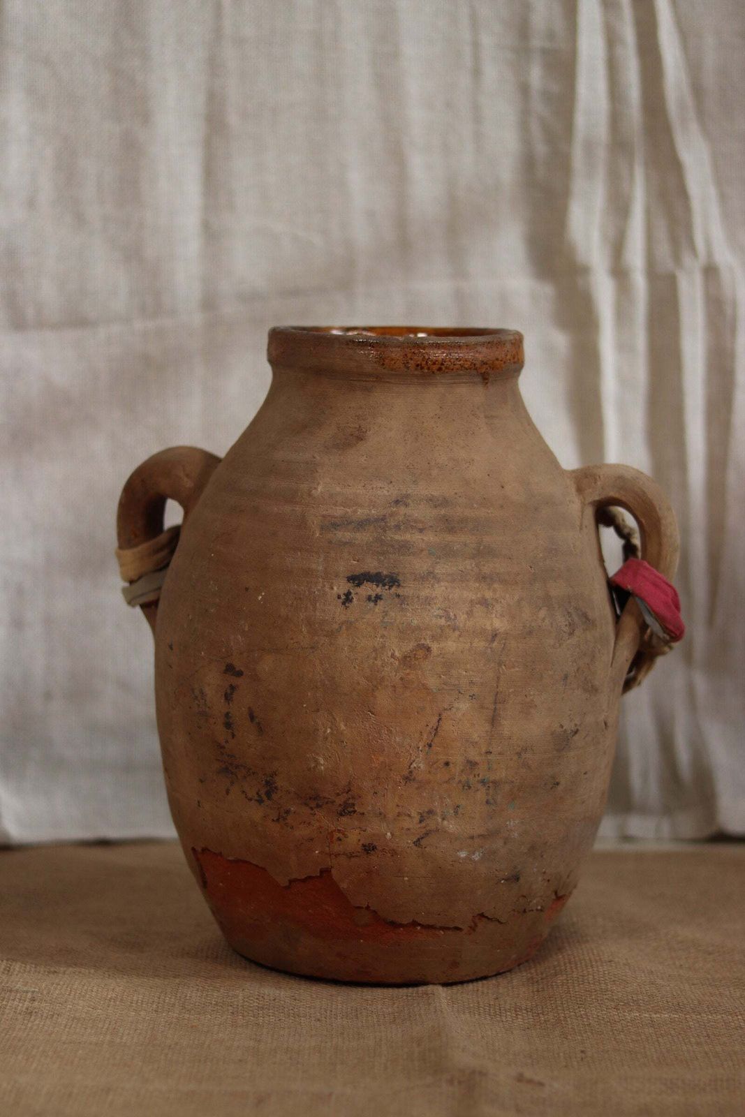 Large Berber Terracotta Oil Pot | No. 10 photo for sale