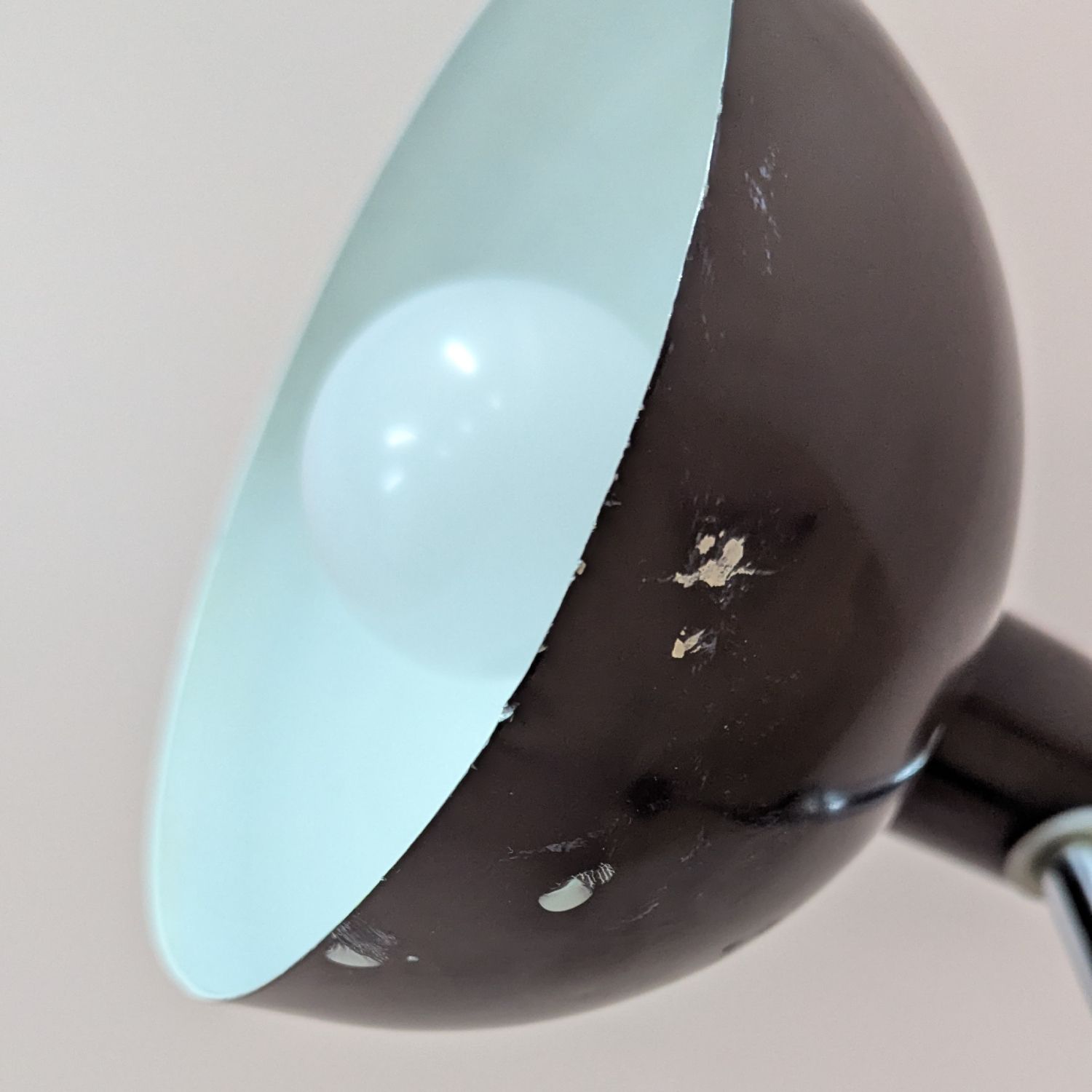 Original Midcentury Posable Floor Lamp By Busquet For Hala Zeist – Fully Restored photo vintage