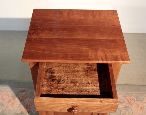 Cherry Bedside Epoque 1900 photo for sale