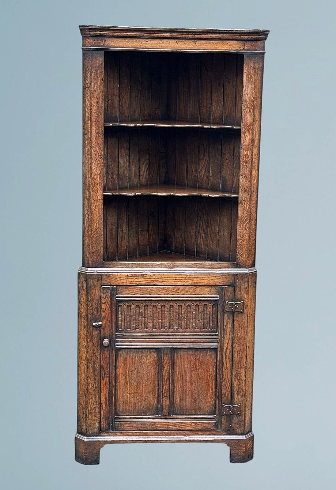 Oak Corner Cupboard Titchmarsh Goodwin photo furniture