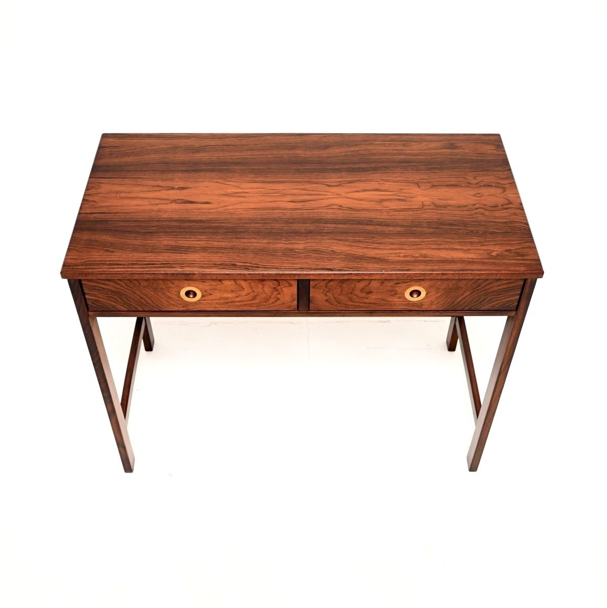 Vintage Rosewood Console Table / Desk photo for sale