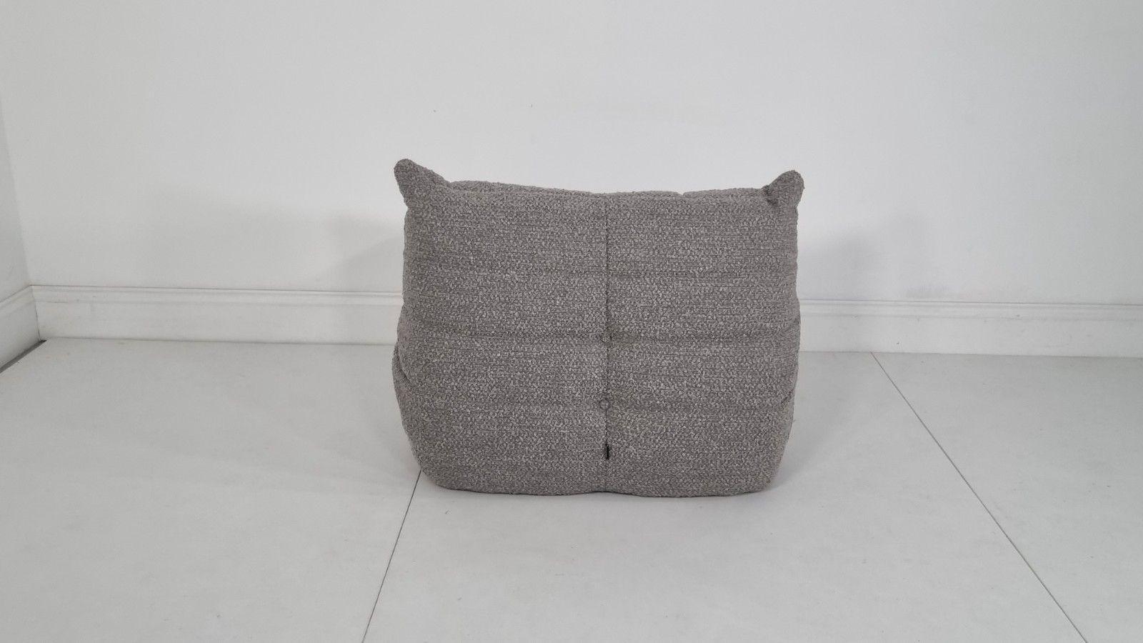 1860.0 Ligne Roset Togo Chair In Grey Boucle In Immaculate Condition photo