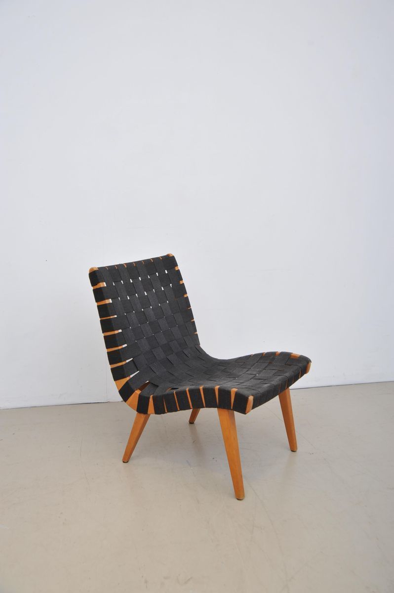 Model 654 W Vostra Lounge Chair By Jens Risom For Walter Knoll, 1950s