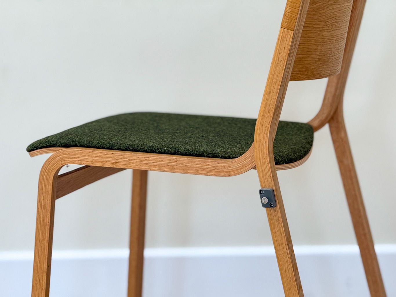 photo buy A Set Of Four Chairs In Light Oak (Theo Chairs By Chorus)