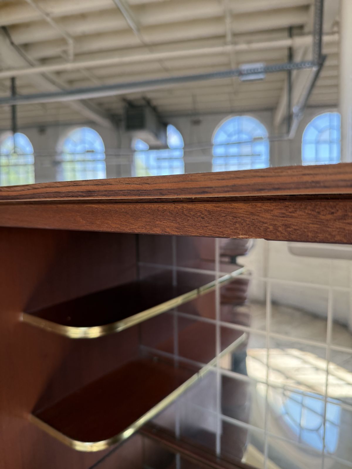 Vintage Swedish Teak Drinks Cabinet Bar 1950s 60s photo 4500.0